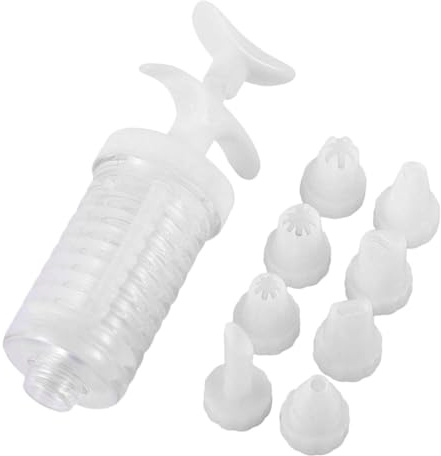 UKCOCO Kit Para Decorar Pasteles Boquillas De Manga Pastelera, Herramientas Manuales Para Aplicar Crema, Accesorio De Plástico Para Repostería, Adecuado Para Hornear y Decorar Pasteles