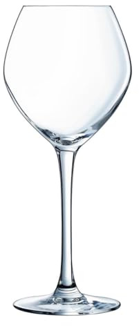 Cristal D'Arques Wine Emotions Boîte de 4 verres à vin en verre 35 cl Compatible réfrigérateur Matériau 100 % sain