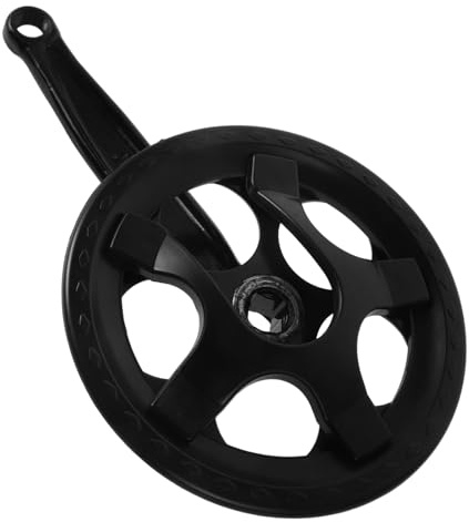 Homoyoyo Mountainbike Kurbelgarnitur Singlespeed mit 42 Zähnen Kettenblatt und 25.5X15X4cm Größe für Vielseitigen Einsatz Am Rennrad und