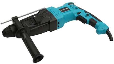 800W Electric Rotary Hammer Drill, 3J, Working Diameter 26mm, Hammer Drill incl 3 Modes, 360° Auxiliary Handle, Corded Rotary Hammer Drill for Concrete/Masonry,1200RPM