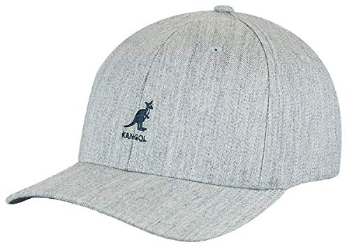 Kangol Wool Flexfit Cap Baseballcap Basecap Fullcap Wollcap Fitted Hinten geschlossen