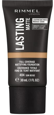 Rimmel London Foundation Lasting Matte 404