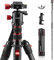 CAMOLO Stativ Kamera 190cm, Tragbar Reisestativ DSLR Camera Tripod mit 360° Panorama Kugelkopf 1/4 Schnellwechselplatte Arca Swiss, Aluminium Tripod & Monopod mit 15kg Tragkraft für Canon Nikon Sony