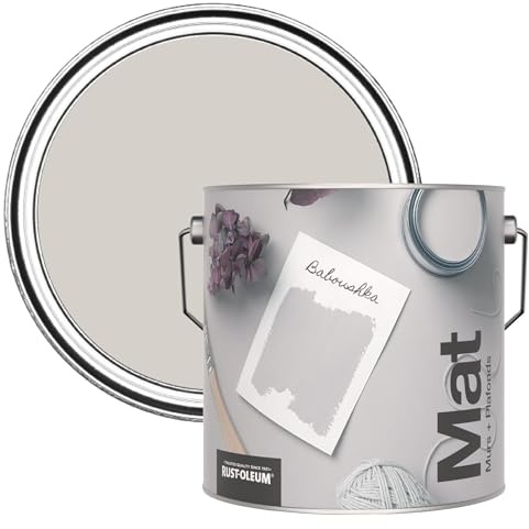 Rust-Oleum Colours Matt Emulsion Wall and Ceiling Paint - Babushka 2.5L