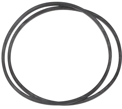 sourcing map 2Stück Kassettenband Maschinengürtel 1,2mm Quadrat 130mm Länge (gefaltet 65mm) Gummi für Kassettenrecorder Reparatur, Schwarz