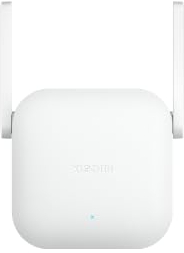 Xiaomi WiFi Range Extender N300, Extender di rete WiFi, Antenna esterna 2x2, Rete 2.4GHz, Velocità di trasmissione fino a 300 Mbps, fino a 16 dispositivi, Bianco