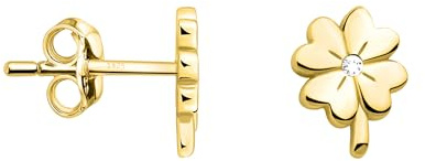 SOFIA MILANI - Damen Ohrringe 925 Silber - mit Zirkonia Steinen - Blumen Ohrstecker
