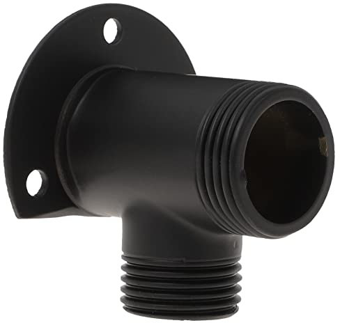 BESPORTBLE Conector De Manguera Para Ducha Negro, Adaptador Para Grifo De Pared De Montaje, Material Resistente Anti-oxidación, Instalación Sencilla Sin Obra, Uso Versátil Para Baño y Exteriores