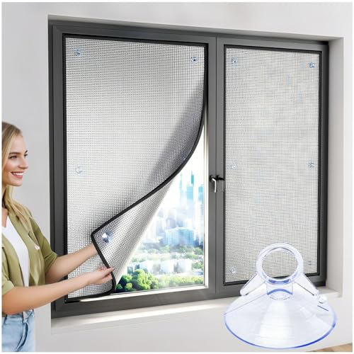 Película Aislante Térmico de Aluminio, Película Protectora Solar con Ventosas, 30 50 80 90 100 cm Protección UV y Calor Película Reflectante Aluminio Antivistas para Techo Oficina(40cmx140cm)