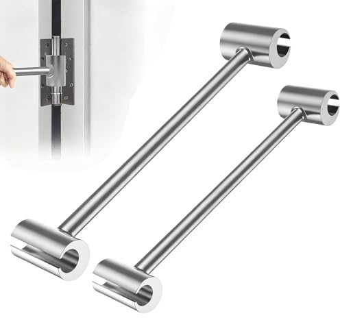 Feegela Herramienta de Ajuste de Bisagras, 2 Piezas | Llave Reguladora para Bisagras de Puertas de Cocina, Acero Soldado Integral, Ajuste Preciso de Bisagras de Armarios y Puertas