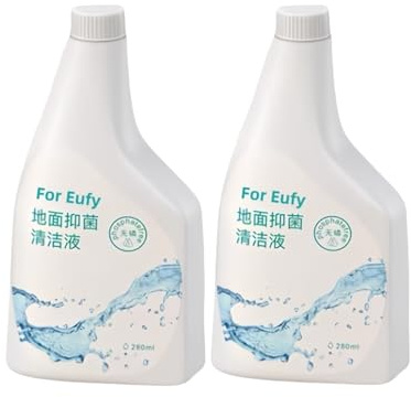 280 Ml Original Golvrengöring Kompatibel Med Eufy All Series Våt- Och Torrdammsugare. All Serie Soprobot(2 pcs)