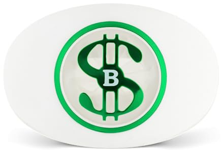 Battle Money Spinner Oxygen Football Mouthguard - White/Green
