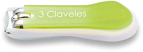 3 Claveles Coupe-Ongles Recoge Ongles 8 cm Vert