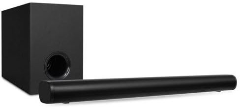 gef-roy Barre de Son Denver DSS-7030 et Subwoofer 70W de Puissance, Bluetooth,USB, HDMI, AUX, 2.1, connectivité sans Fil, Montage Mural