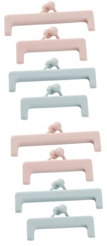 IMIKEYA 8stücke Kreative Lebensmittelverschluss-clips Aus Kunststoff Tragbare Mini-snackbeutel-verschlussklemmen Zufälligen Farben Für Küche Und Büro Zum Versiegeln Von Snacks Und