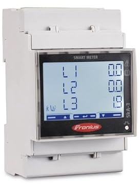 NAKA Smart Meter Stromzähler TS 3-Phasig Zum Direktanschluss Bis 65A 19% MwSt. Kunststoff Weiß Fronius