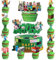 26 Pièces Décoration Gâteau Anniversaire Enfant - Topper + Décoration Cupcakes Motifs Enfants Colorés DIY pour Fête à Thème