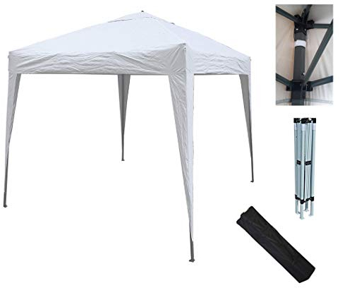 MCC 2 x 2 m Carpa, carpa de jardín, juego completo, tienda de fiesta, Weiß