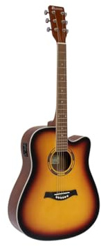 Dimavery 26231274 Chitarra western, Sunburst
