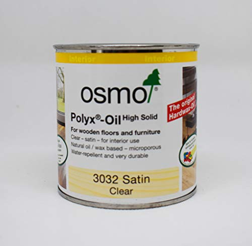 Resin Pro® OSMO Olio-Cera Dura Finitura Satinata per LUCIDATURA Resina, Legno 0.375l