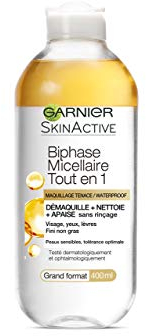 Garnier Skin Active Biphase micellare tutto in 1 – Trucco tenace/waterproof 400 ml