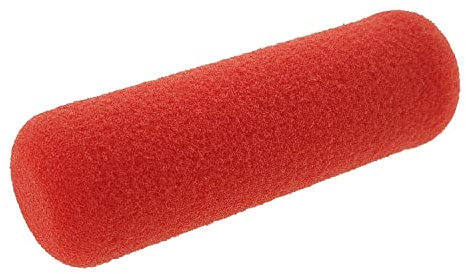 Schaumwalze Microcrater Beidseitig rund 10 cm Lackierwalze Farbroller Malerrolle (1 Rolle)