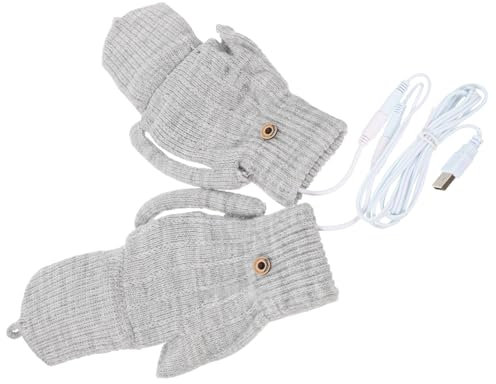 PRETYZOOM Beheizbare Damen Handschuhe Mit USB Tragbare Wärmehandschuhe Für Winter Outdoor-thermohandschuhe Für Sport Und Wandern