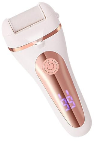 FOMIYES Wasserfester Fuß Elektrische Fußfeile Hornhautentferner Pedikürefeile Mit Digital Display Für Effektive Pediküre Zubehör Leicht Zu Bedienen Reinigen