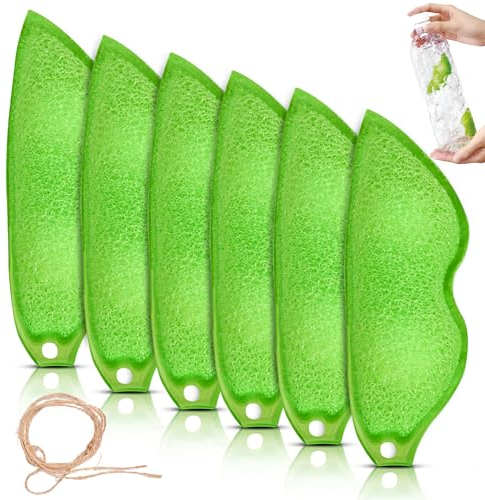 Guisantes Limpia Botellas - Limpia Botellas por Dentro - Magic Beans Bottle Cleaner - Beans Bottle Cleaning Sponge - Limpiador Biberones - Esponja Magica Limpieza Hogar - Cepillo Botellas por Dentro