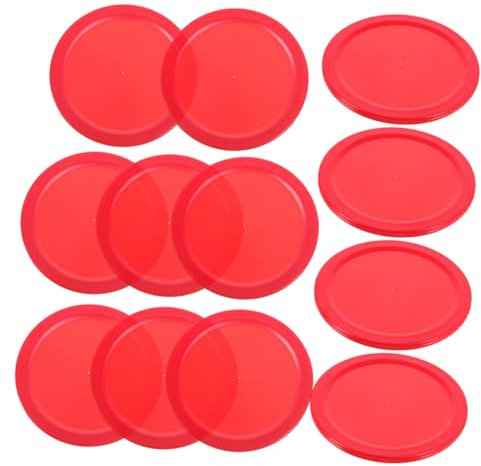 WESIEVYA 20stücke Eishockey Pucks Ersatz Für Tischhockey Kleine Spielfiguren Als Zubehör Für Heimhockeytische Und Hockey-Spiele