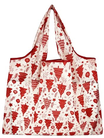 Lin’s Liliana große Faltbare Tasche 50x66cm, wiederverwendbare Einkauftasche leichte Handtasche schnelltrocknend reißfest für Einkauf Reise Ausflug