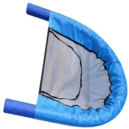 Silla de fideos de piscina para adultos - 1,5 m de longitud, flotante de nailon, esponja llena sólida, hamaca de agua transpirable, salón de playa, recreativo, lago, reemplazo de silla de natación