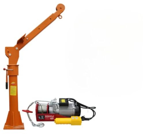 Verricello Elettrico Gru elettrica 220v per gru domestica da 1 tonnellata 12v24v Verricelli elettrici(220V 400KG A)