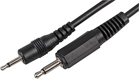 Pro Signal - Cavo jack mono da 3,5 mm a jack mono da 2,5 mm, 1,5 m, colore: Nero