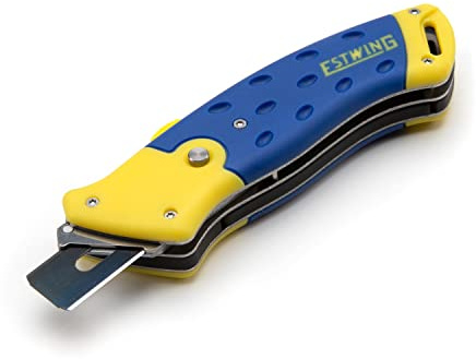 Estwing 3-In-1 Angle Adjusting Retractable Carpet/Flooring and Utility Knife (42464)