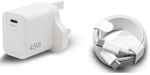 AJP 45W USB C Fast Charger for Amazon Eero, Eero 6 WiFi Router, for Samsung Chromebook 4 4+ Plus XE525QBB XE513C24 XE350XBA XE310XBA XE521QAB XE520QAB PA-1300-87 W16-030N1A TYPE C Power Adapter