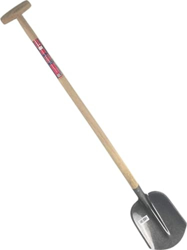 Synx Tools Fledermaus 00 - Schaufel/Spaten - Schaufel/Bodenbearbeitung - Gartengeräte - Inklusive Stahl 110cm