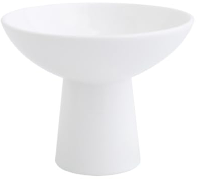 AMYSTY Cesta de Frutas Frutero Frutera Frutero De Cerámica, Frutero Blanco para Encimera De Cocina, Cuenco De Pedestal Blanco para Decoración, Frutero Cesto de Fruta Fruteros