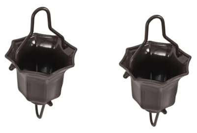 SUPVOX 2 Pz Catena della Pioggia Decorazioni Esterno Waterdrop Catene da Pioggia per grondaie Raccoglitore di Acqua piovana Catene da Pioggia in Metallo Catene parapioggia Ferro da Stiro