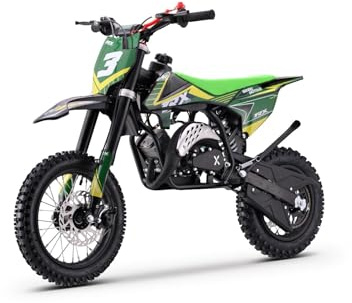 Elektrisk ung förare motocross Beneo Motors Cross TRX grön – 60 cm³