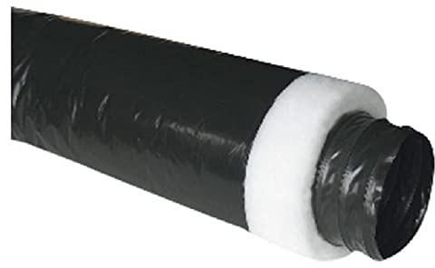 Tubo Flessibile PVC Isolato per Aria Calda Fredda VMC 10 metri DN 160