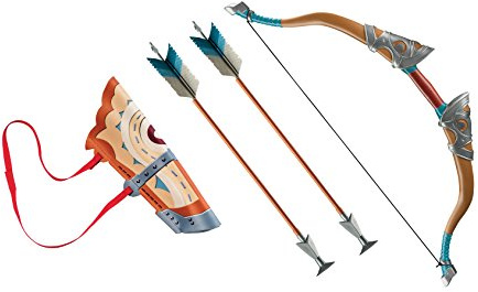 DISGUISE Link Breath of The Wild - Juego de lazo de lujo con carcaj y flechas, accesorio para disfraz, sin tamaño
