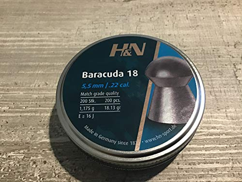 iHunter BARACUDA 18 Super Hunter .22/5.52mm Airgun Pellets (200ct) L226