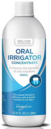 Oral Irrigator Additive - HOCL - Hypochlorous Acid for Oral Irrigators