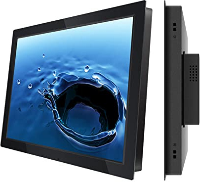 Industrial Monitor with Resistive Touch Screen Embedded Display (VGA+DVI(Nnon-touch), 17.3 inch)