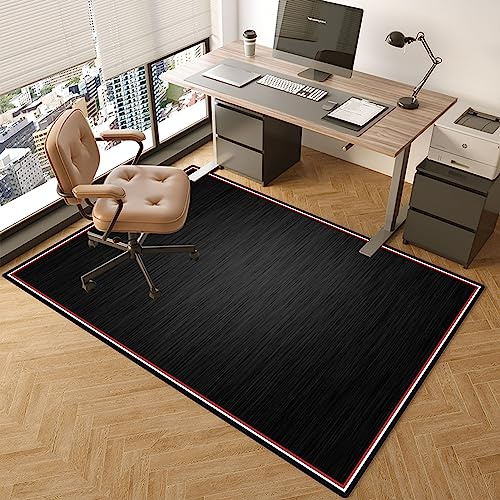 Bürostuhl Unterlage 140 x 160 cm Gaming Teppich Stuhlunterlage, Unterlage Schreibtischstuhl Schutzmatte Bürostuhl rutschfeste Bodenschutzmatte Bürostuhl Stuhl Unterlegmatte für Parkett Hartböden
