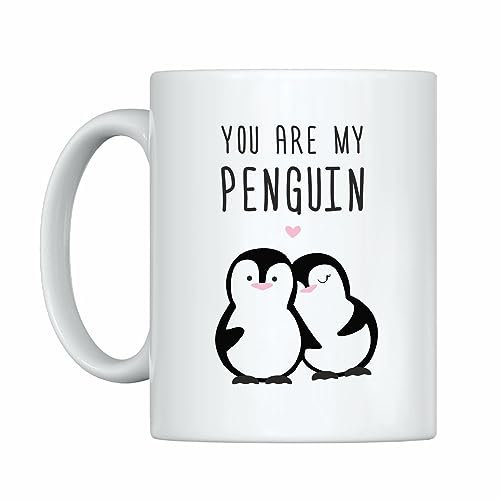 4youDesign Tasse  you are my penguin, Lustige Keramiktasse zum Geburtstag, Ostern, Weihnachten, Valentinstag, Kaffeebecher für Verlobte, Spaßgeschenk, 330ml