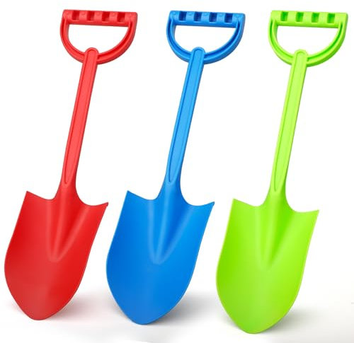 16 Inch Schaufeln, Sandspielzeug, Strand Spielzeug Set für Kinder, 40 cm Sandschaufeln, Kids Beach Toys, Strandschaufeln, Garten Spielzeug Sandkasten Gartenwerkzeuge