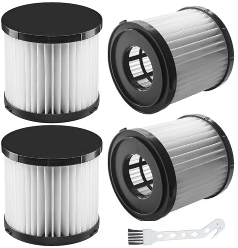 Alrens A32VC05 Nass-/Trockensaugerfilter für Ryobi 18V ONE+ Nass-/Trockensauger P3240, PCL733, PCL734, waschbar und wiederverwendbar, vergleichbar mit Teilenummern A32VC05, A32RF08, 4 Stück