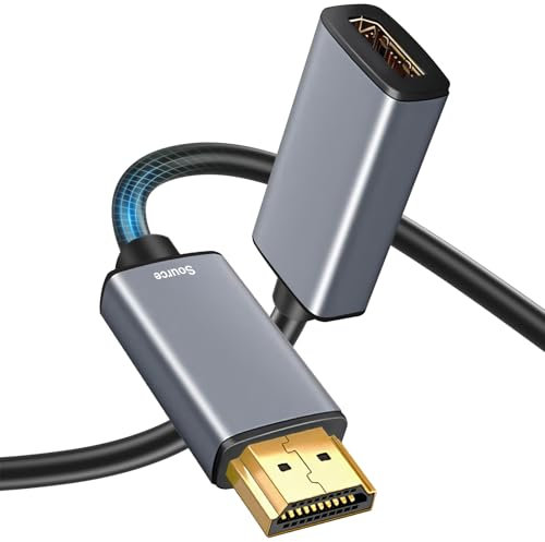 Kumiho HDMI to DisplayPort Adapter 4K60Hz High Speed HDMI Male to Display Port Female Converter Cable for PC Graphics Card Laptop PS5/4(Non-Bidirectional)